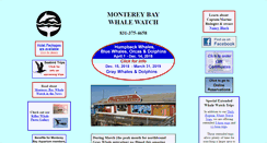 Desktop Screenshot of montereybaywhalewatch.com